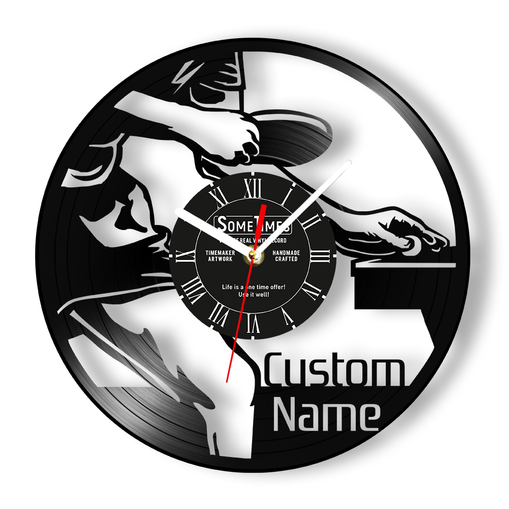 Table Tennis Player Name - Gepersonaliseerde Ping Pong Speler Naam Vinyl
