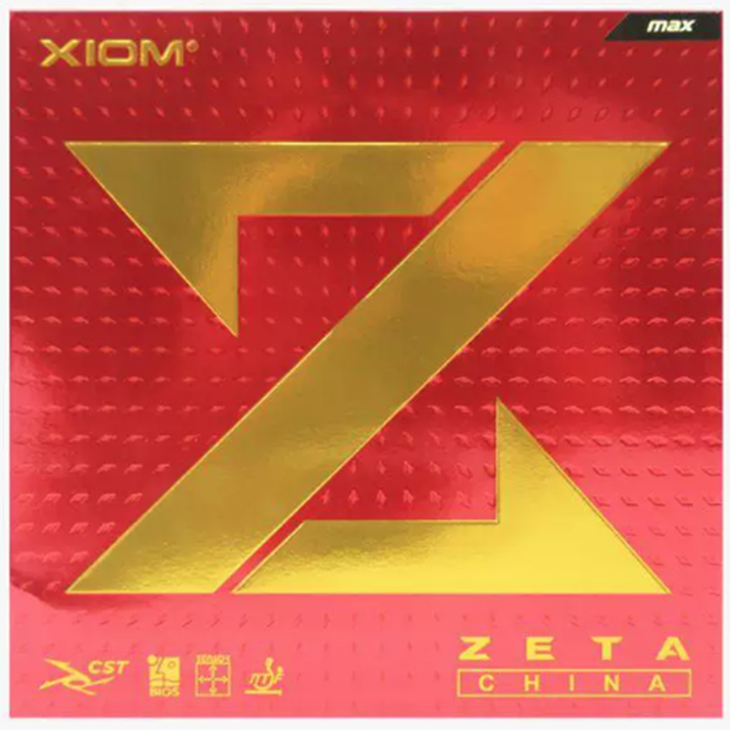 Table Tennis Xiom - XIOM ZETA CHINA Tafeltennisrubber 79-068 Ping