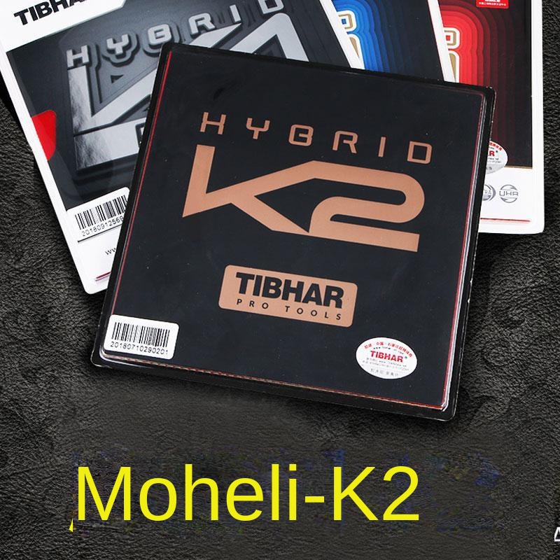 Table Tennis Hybrid Rubbers - TIBHAR K1/K2 Hybride Rood Blauw K1