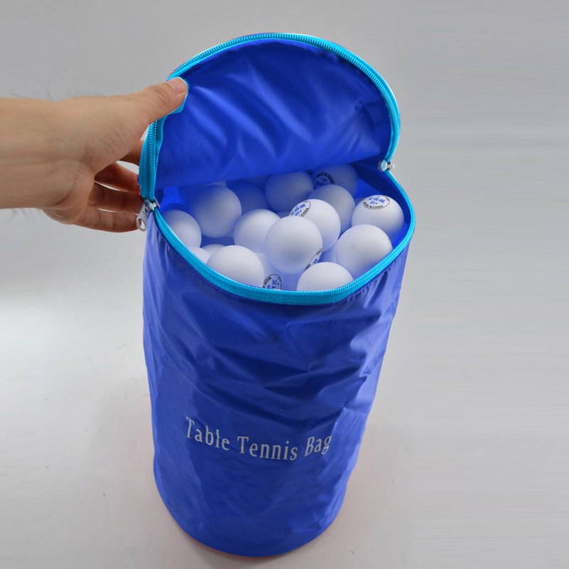 Table Tennis Kit Bag - Professionele Oxford-tafeltennistas, Grote capaciteit, Draagbaar pingpongbalpakket,