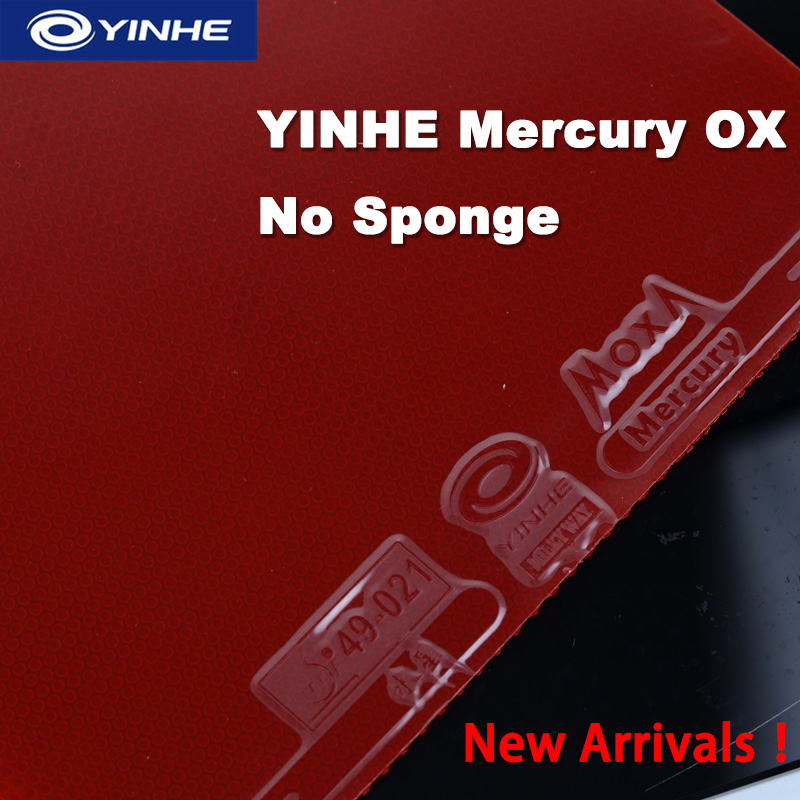 Table Tennis Xiom - YINHE Mercury OX Tafeltennisrubber Nieuw Mercury