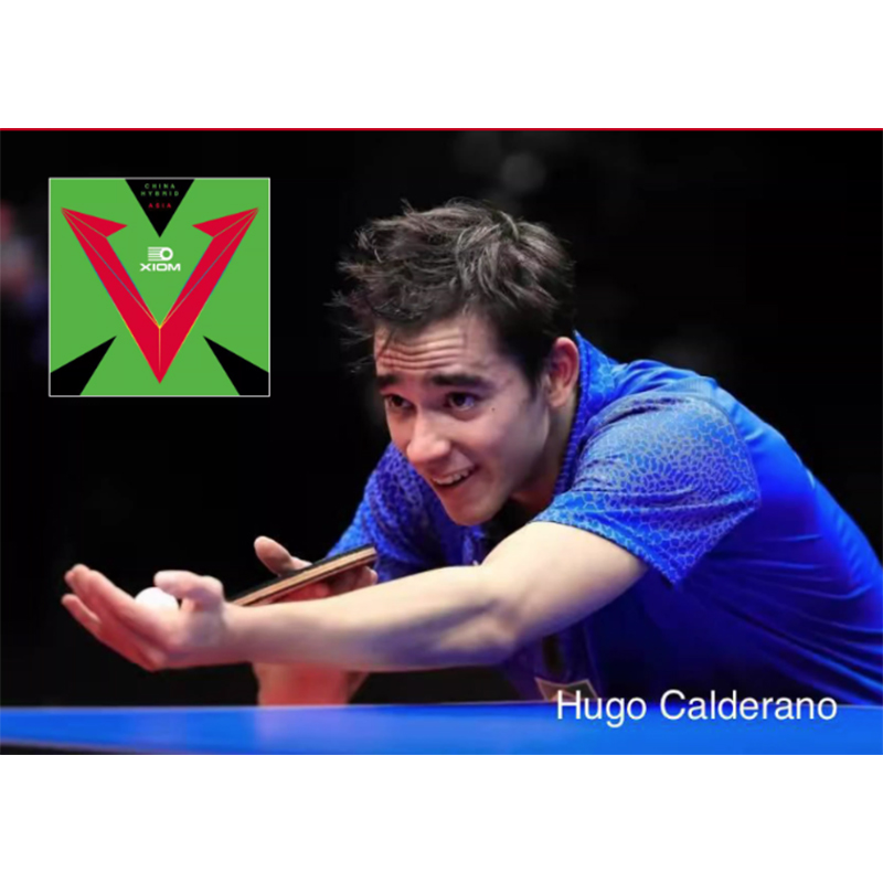 Table Tennis Hybrid Rubbers - XIOM VEGA ASIA HYBRID 79-079 Tafeltennisrubber