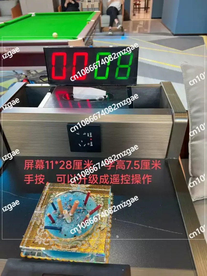 Table Tennis Scoreboard - Draagbaar digitaal scorebord van 200x103 mm