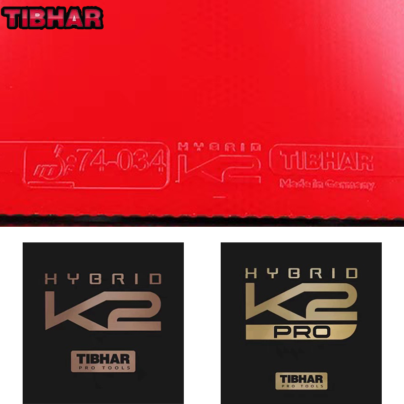 Table Tennis Hybrid Rubbers - TIBHAR HYBRID K2 K2 Pro Sticky