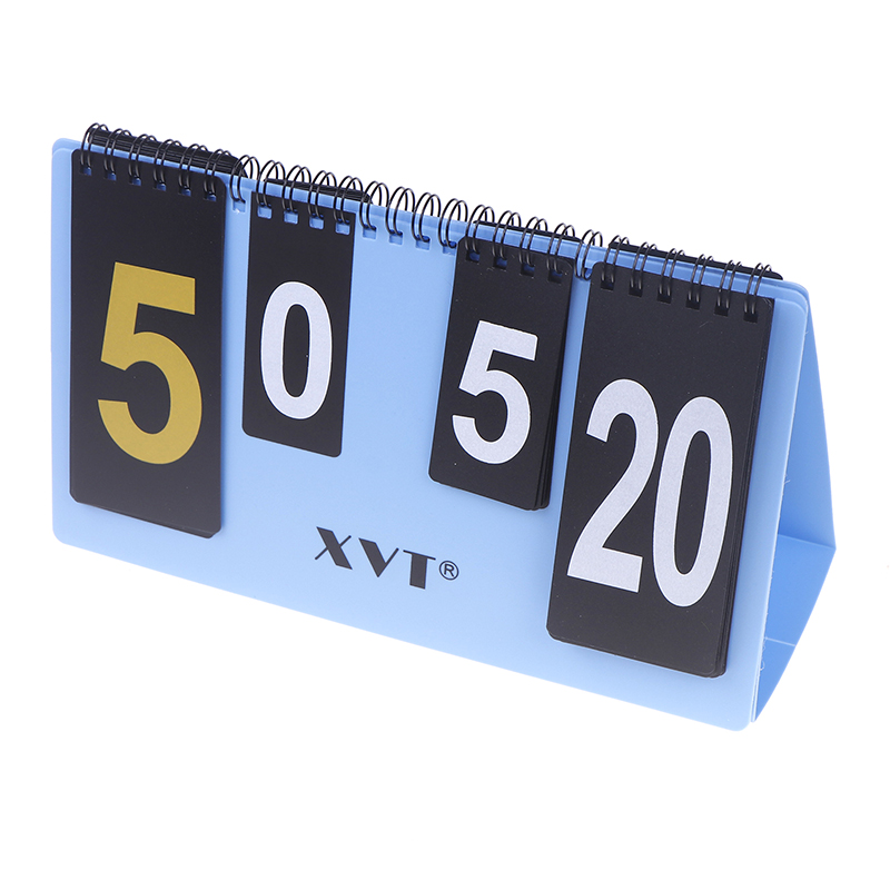 Table Tennis Scoreboard - XVT Waterdicht Stijf Plastic Tafeltennis Scorebord