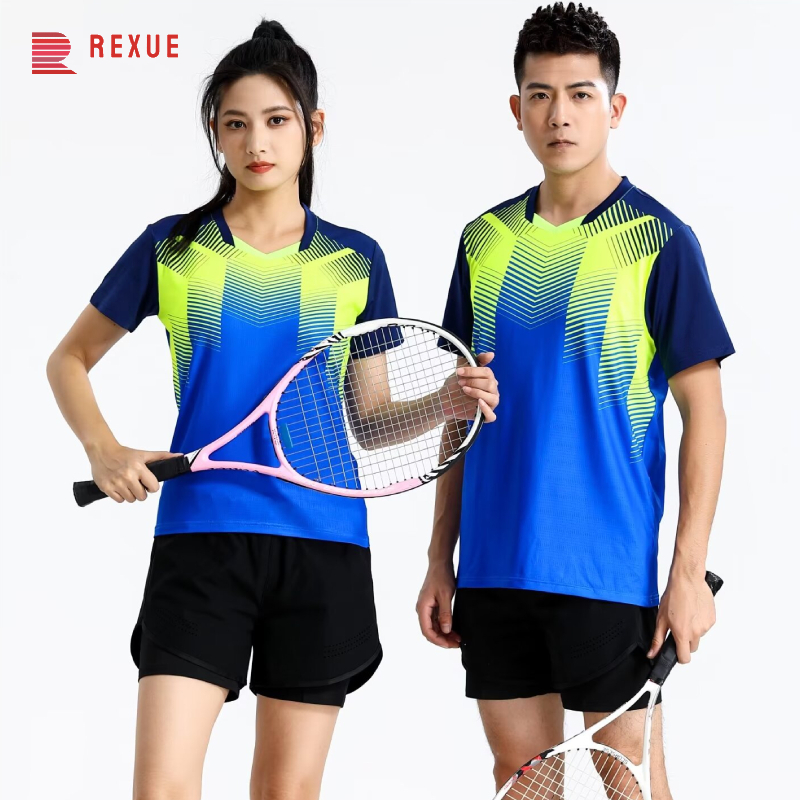 Table Tennis Graphics - Tafeltennis 3D Grafisch T-shirt Heren Dames