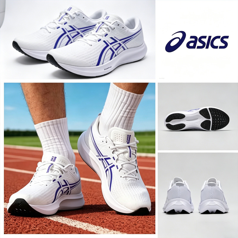 Table Tennis Shoes Asics - Asics Mid-Top hardloopschoenen voor heren, ademend,