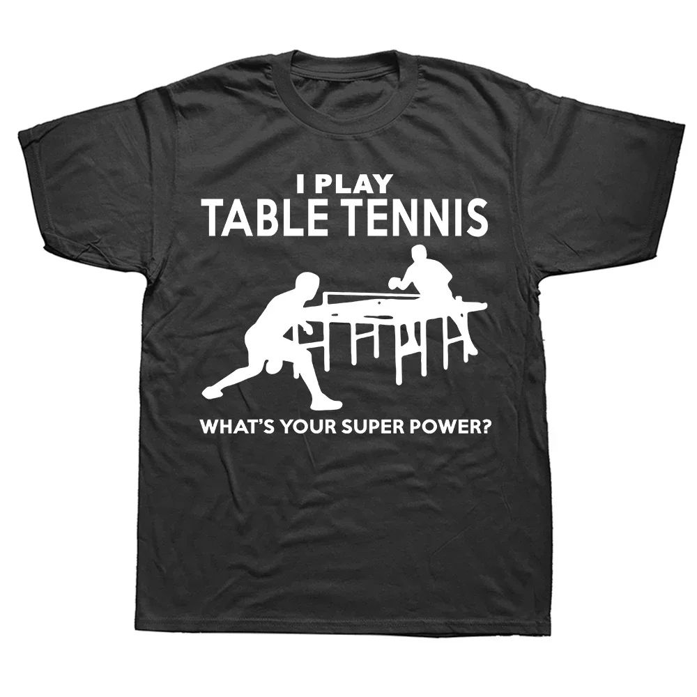 Table Tennis Graphics - Leuk tafeltennis grafisch T-shirt Straatkleding Korte