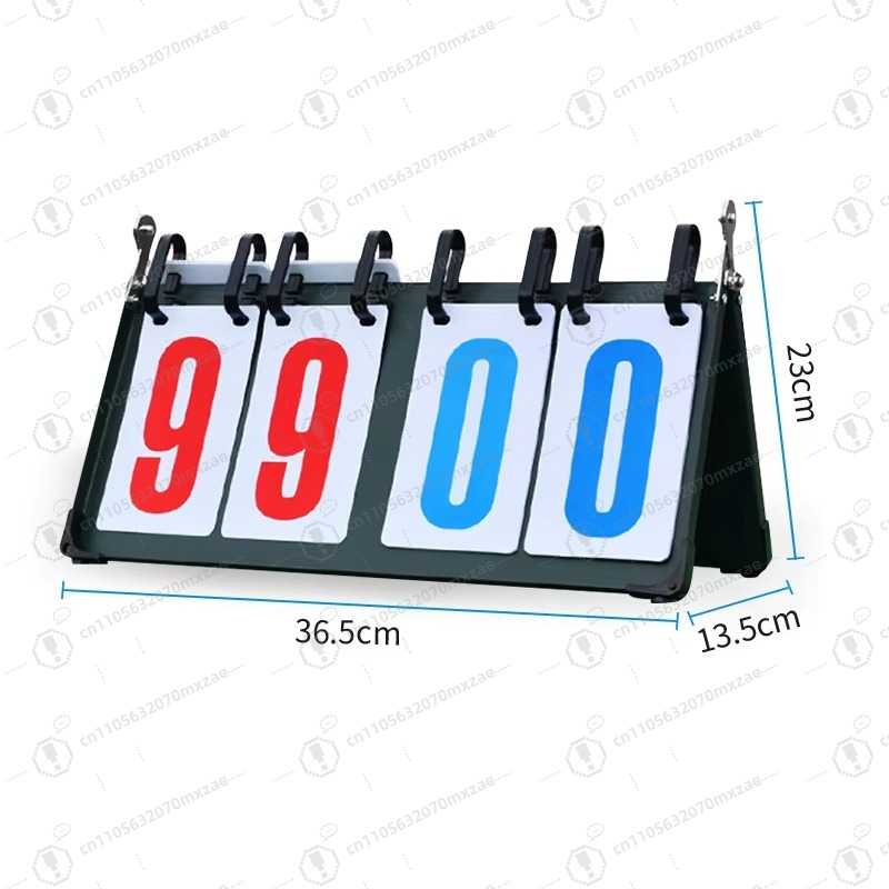 Table Tennis Scoreboard - Desktop flip draagbaar scorebord, volleybal tafeltennis
