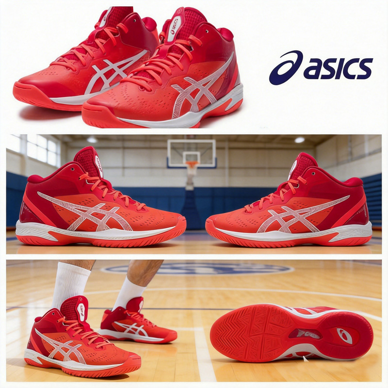 Table Tennis Shoes Asics - Asics Heren Basic Basketbalschoenen 1063A090-600 Antislip