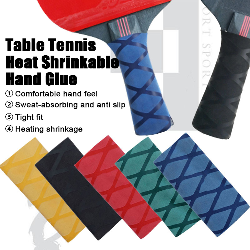 Table Tennis Hybrid Rubbers - Tafeltennisracket Handtape Omwikkeld Met Antislip Krimpkous