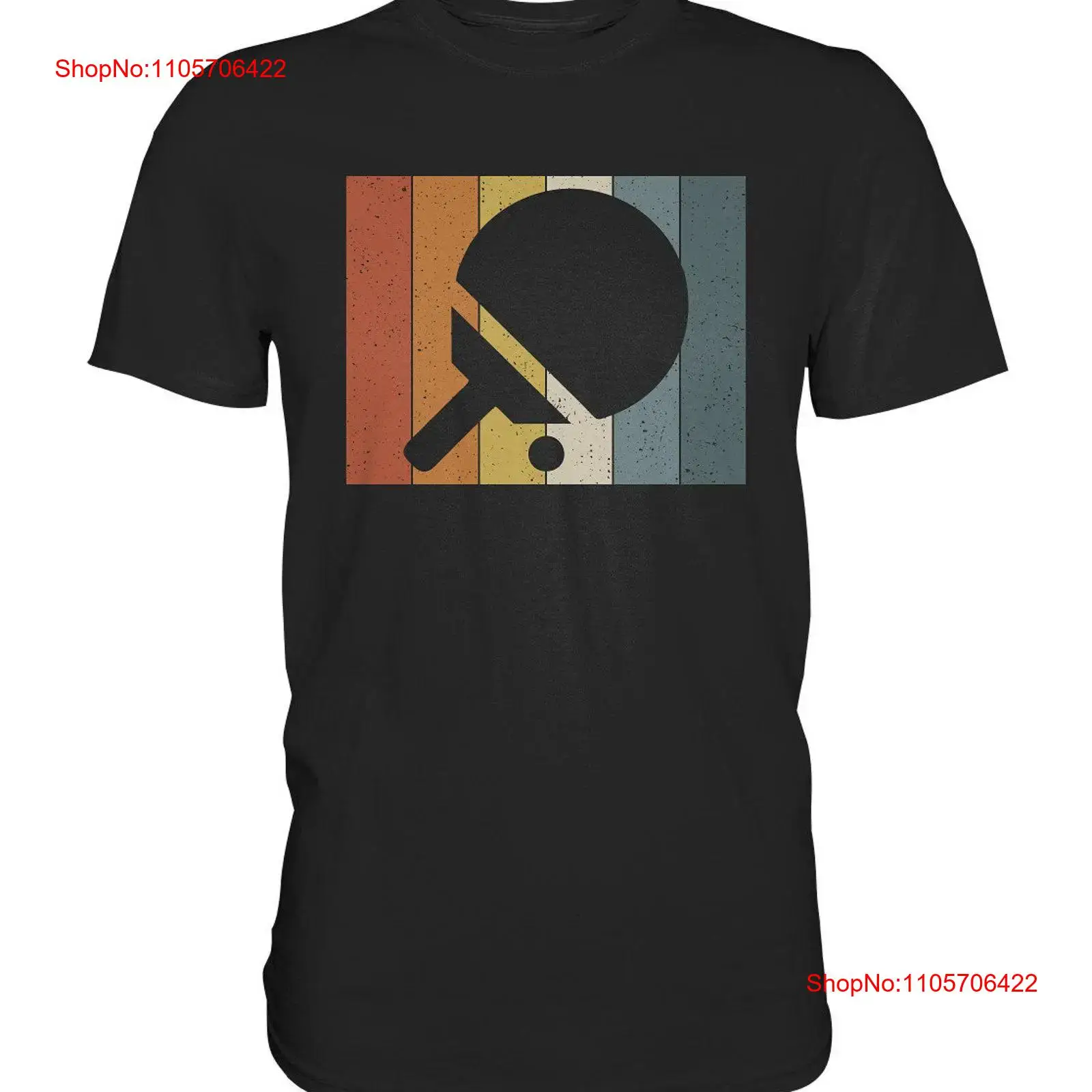 Table Tennis Graphics - Tafeltennis Retro Trowel T-shirt s Vintage
