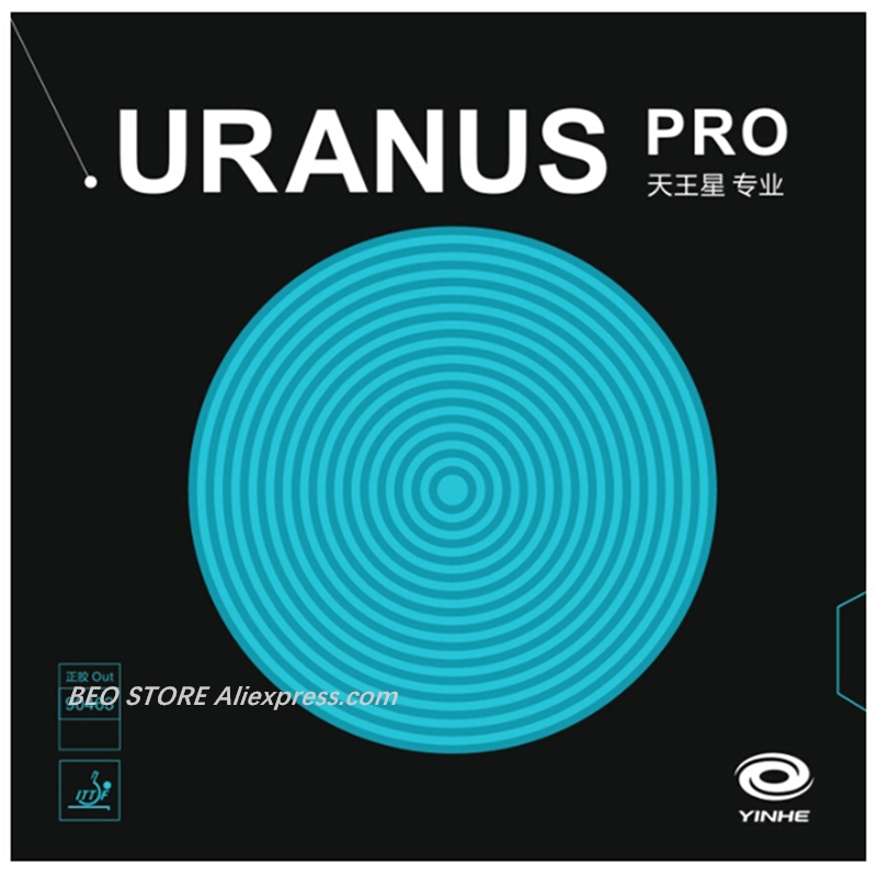 Table Tennis Forehand Rubber - Yinhe Uranus Pro Korte Pips-Out Wang