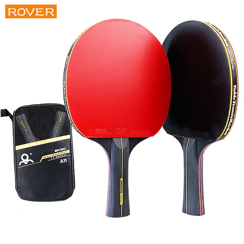 Table Tennis Kit Bag - 6 Ster Tafeltennis Racket 2 Stuks