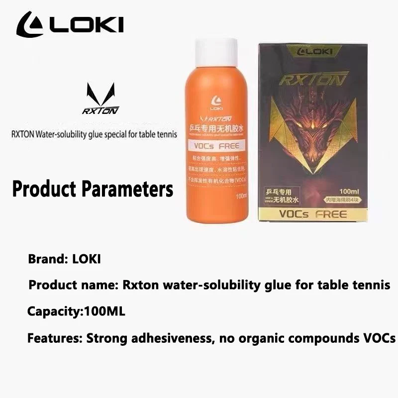 LOKI Watergedragen Lijm 100ml  - Table Tennis Loki recensie en prijs