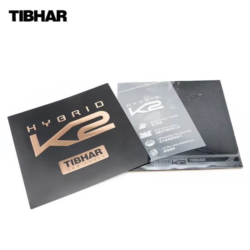 TIBHAR HYBRID K2 Tafeltennisru - Table Tennis Hybrid Rubbers recensie en prijs