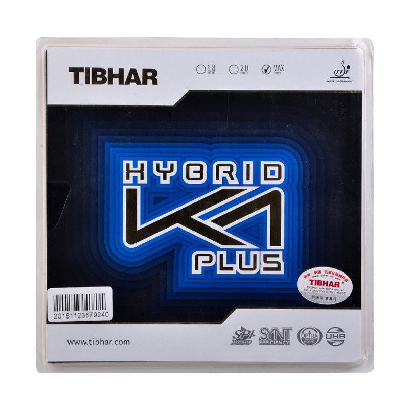 Tibhar Hybrid K1 / K1 Plus Sti - Table Tennis Hybrid Rubbers recensie en prijs