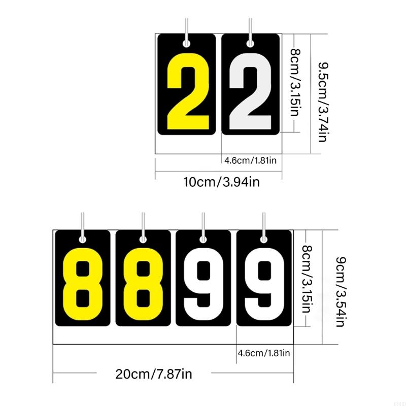 Handmatig opklapbaar scorebord - Table Tennis Scoreboard recensie en prijs