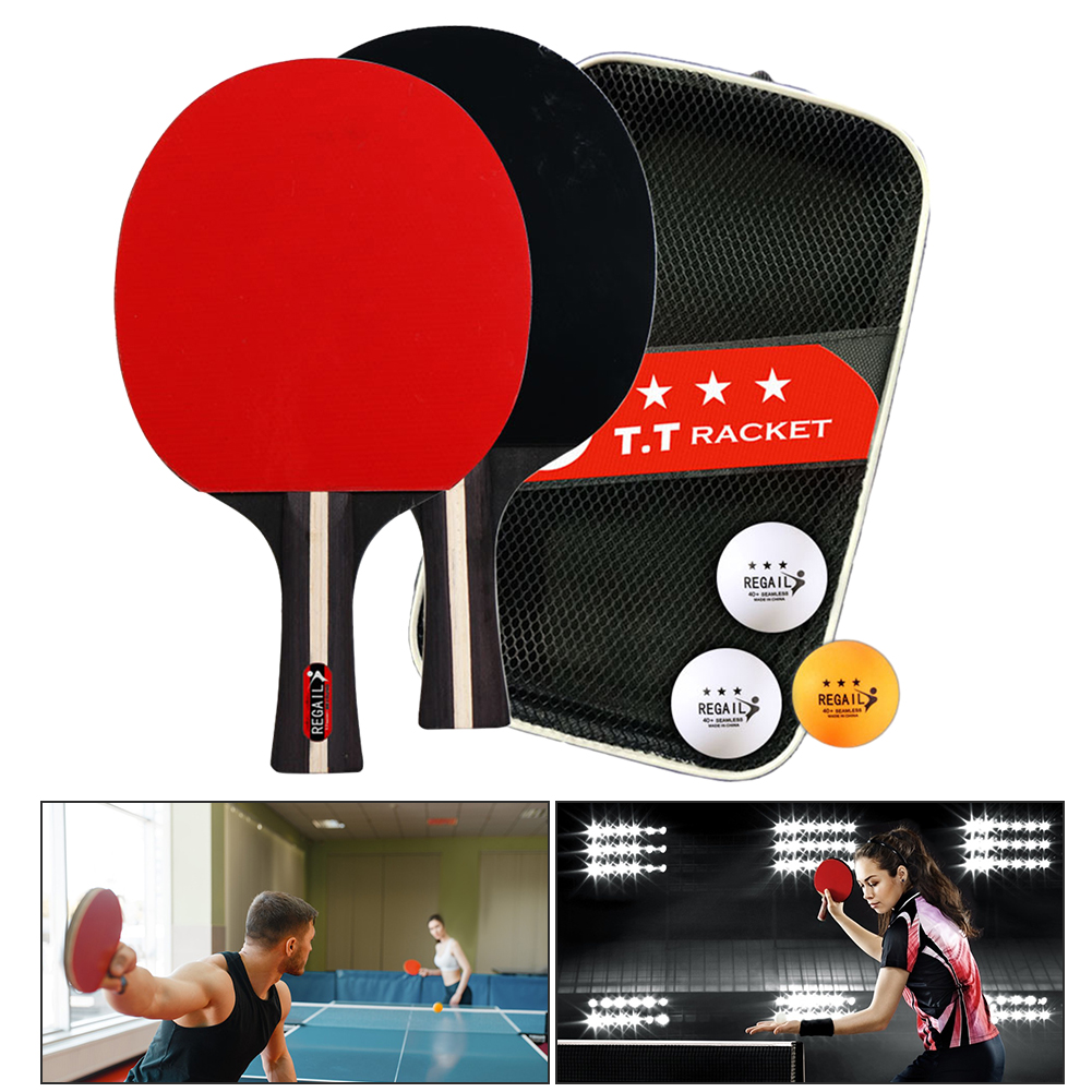 Tafeltennisracket 2 Rackets En - Table Tennis Kit Bag recensie en prijs