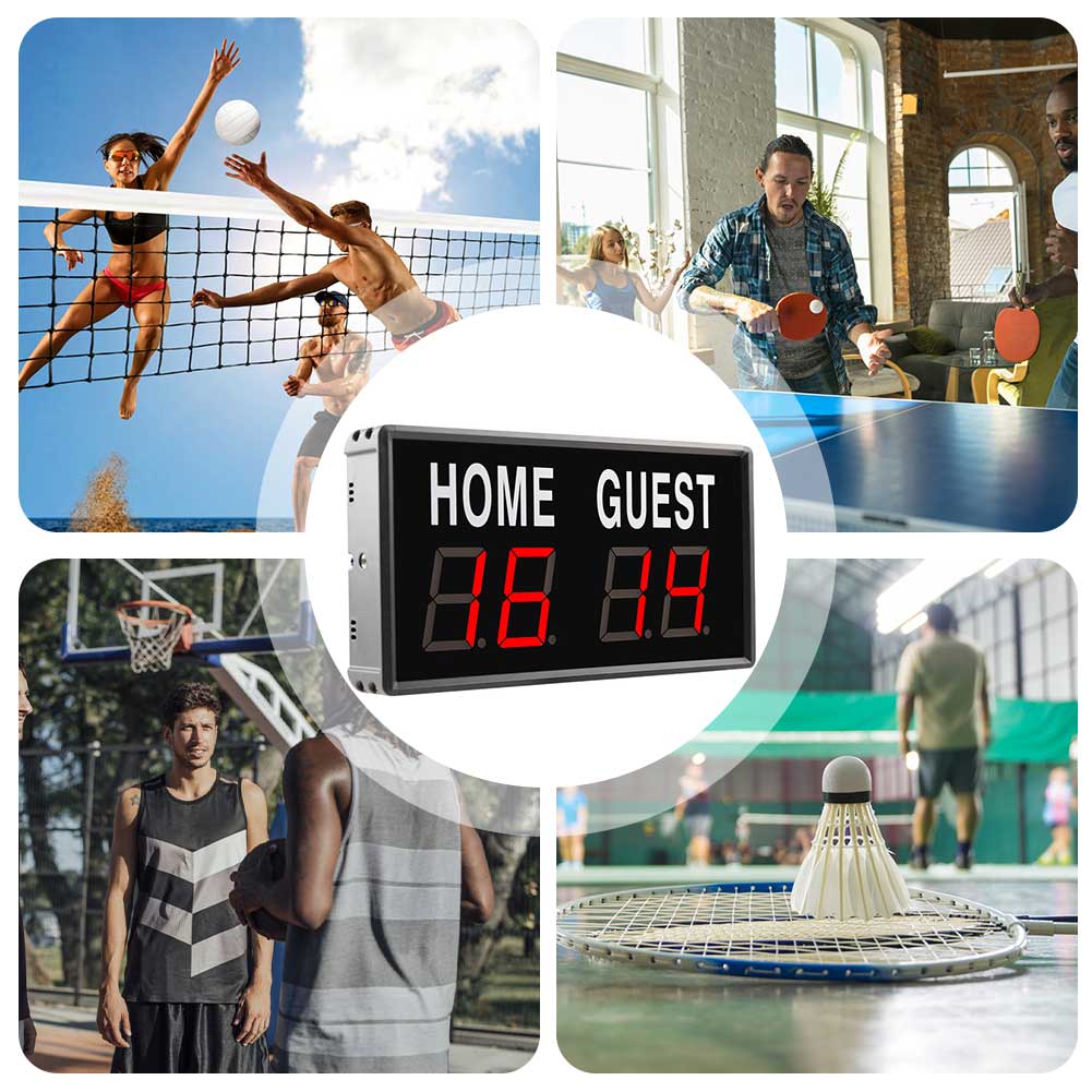 4-cijferig LED elektronisch sc - Table Tennis Scoreboard recensie en prijs
