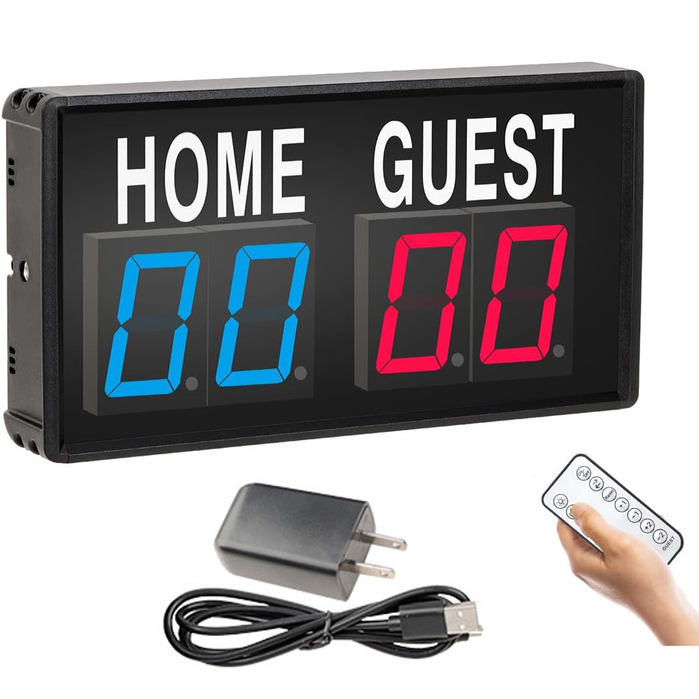 Draagbaar 4-cijferig LED-score - Table Tennis Scoreboard recensie en prijs