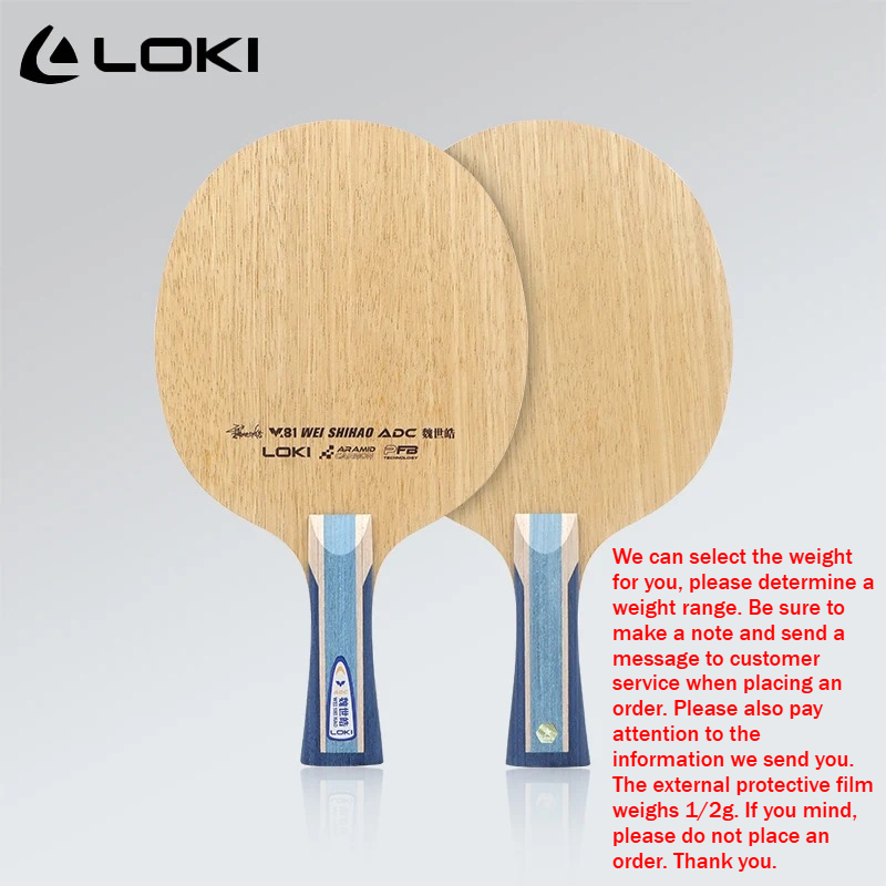 LOKI ADC SADC Tafeltennis Blad - Table Tennis Loki recensie en prijs