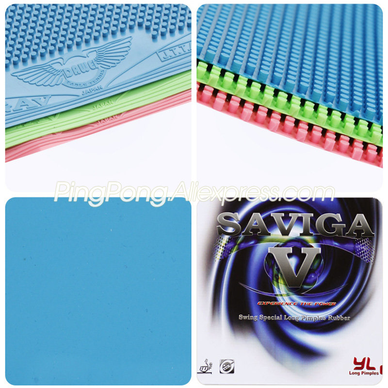 Kleurrijke DAWEI SAVIGA V Pips - Table Tennis Forehand Rubber recensie en prijs