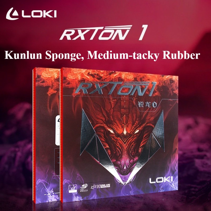 LOKI Tafeltennisrubber RXTON 1 - Table Tennis Loki recensie en prijs
