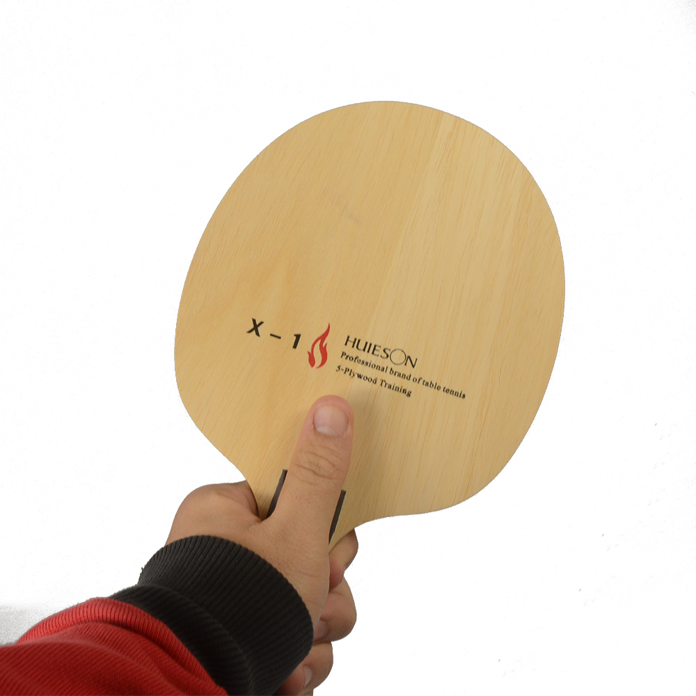 Huieson-5 houten tafeltennisbl - Table Tennis Xiom recensie en prijs