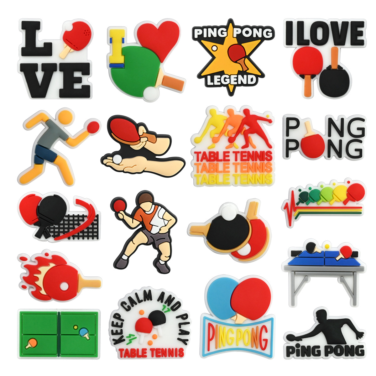 18PCS Tafeltennis Sport Serie  - Table Tennis Kit Bag recensie en prijs