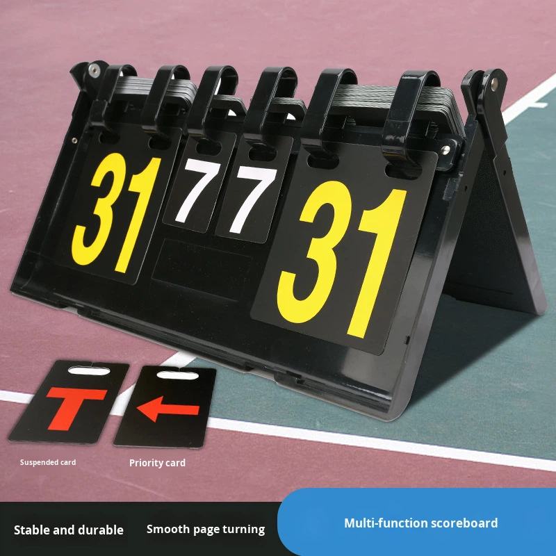 Dubbelzijdig omkeerbaar scoreb - Table Tennis Scoreboard recensie en prijs