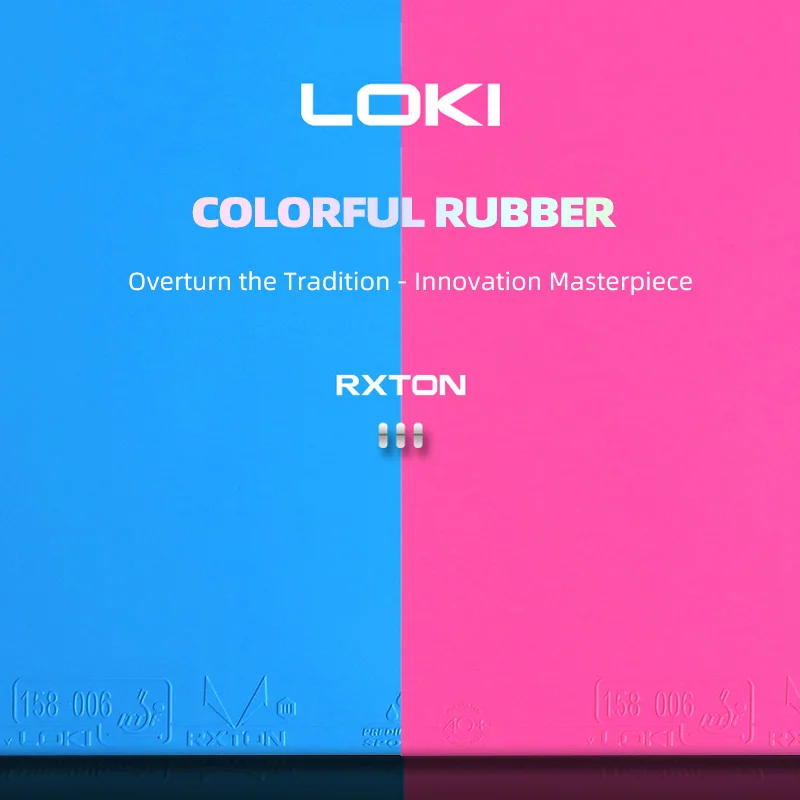 Origineel LOKI RXTON 1&3 blauw - Table Tennis Loki recensie en prijs