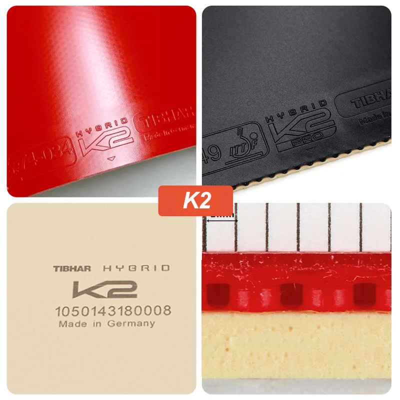 Originele Tibhar Hybride K1 Pr - Table Tennis Hybrid Rubbers recensie en prijs