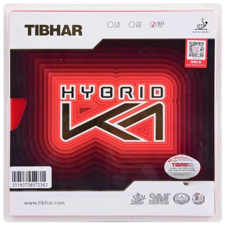 Origineel TIBHAR HYBRID K3 PRO - Table Tennis Hybrid Rubbers recensie en prijs
